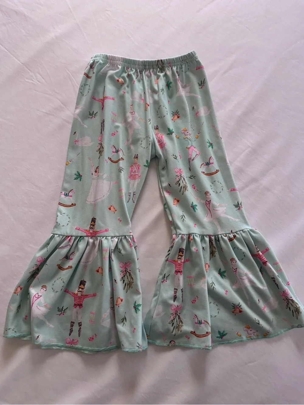 Girls Boutique Matching Sets Bundle – Christmas & Dinosaur Ruffle Outfits